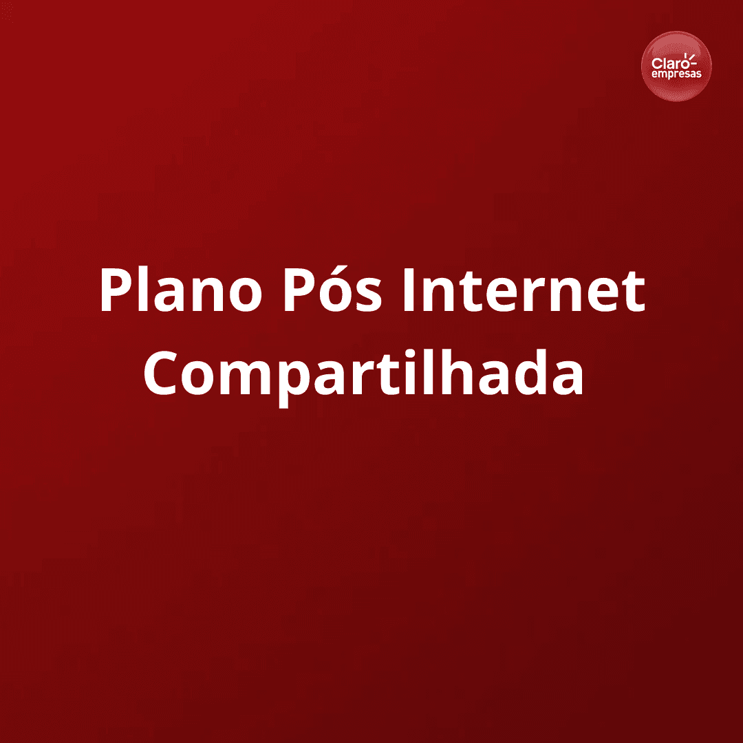 Planos Claro Pós com internet compartilhada para empresas, oferecendo alta velocidade, WhatsApp ilimitado, acesso ao 5G+ e bônus para redes sociais. Ideal para equipes conectadas e produtividade em qualquer lugar.